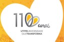 Marca comemorativa dos 110 anos da Universidade (Foto: Decom)