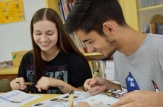 Alunos no Câmpus Pato Branco (Foto: Decom)