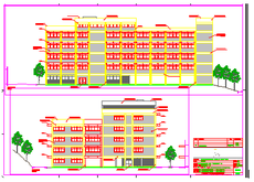 Imagem da fachada - projeto do Bloco J2