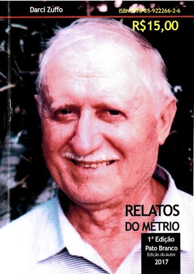 Imagem da capa do livro “Relatos do Métrio”