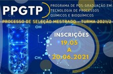Flyer de divulgação do processo de seleção 