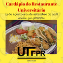 Cardápio do Restaurante Universitário