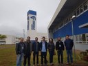 Dieterson Debus (COGERH), Rodolfo  Eduardo Vertuan (DIRGE), Cássius Rossi de Aguiar (DIREC), Alecxandro Pellin (Hotel Tecnológico), Sandra Regina da Silva (COPEQ), Alberto Vinícius de Oliveira (COELE) e Renato Eising (COEBB)