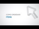 06   Como ordenar os itens