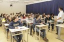 Alunos em sala de aula na UTFPR (Foto: Decom)